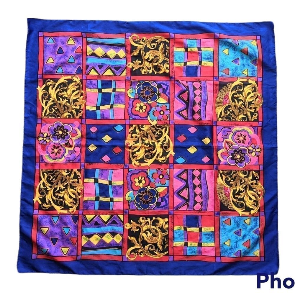 Italian scarf bright ambient colors @c1